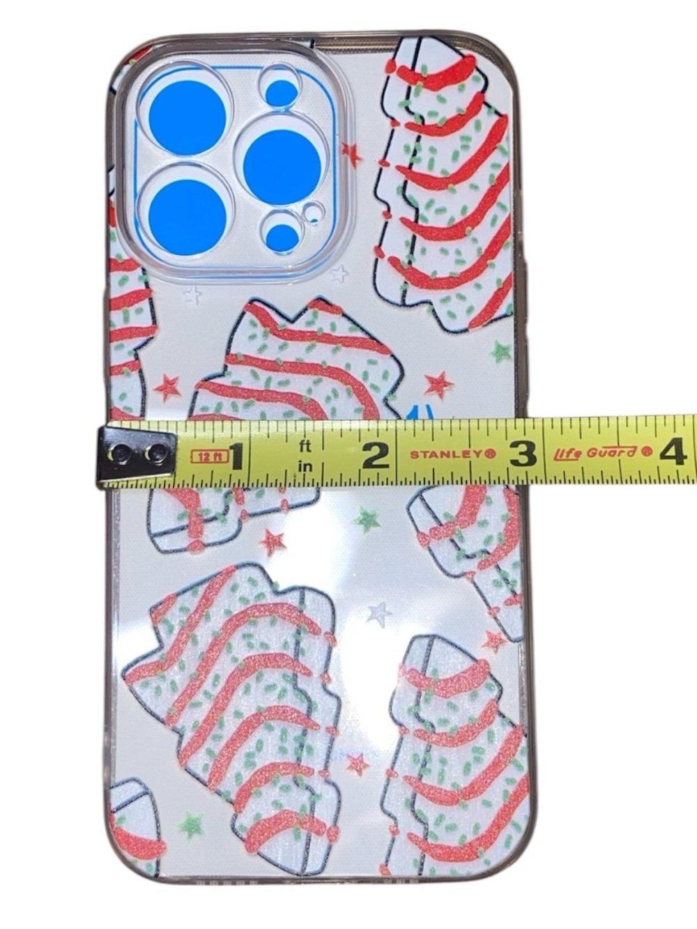 NEW IPHONE 13 PRO PHONE CASE -Little Debbies Christmas Snack Cakes Pattern - Picture 4 of 7